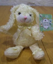 A&amp;A Easter Parade YELLOW BUNNY RABBIT Plush Toy NEW - £12.07 GBP