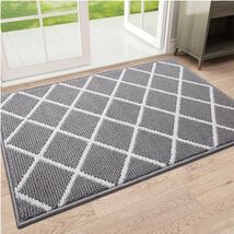 Entryway Doormat 32&quot;x20&quot;, Non-Slip Rubber-Backed Absorbent Polypropylene... - $350.07 MXN
