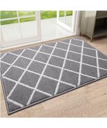 Entryway Doormat 32&quot;x20&quot;, Non-Slip Rubber-Backed Absorbent Polypropylene... - $350.07 MXN