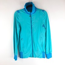 Lululemon Raja Jacket Reversible Full Zip Pockets Blue 8 - £26.53 GBP