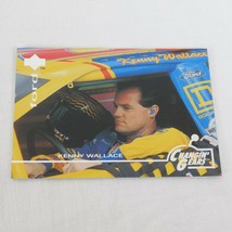 1996 Upper Deck Changin&#39; Gears Card Kenny Wallace RC118 VTG Hologram Collectible - £1.19 GBP
