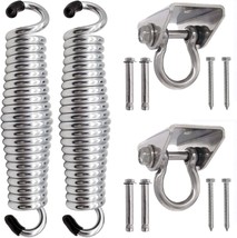 Porch Swing Hanging Spring Kit - 1600 Lbs Heavy Duty Suspension Swing Hangers - £49.55 GBP