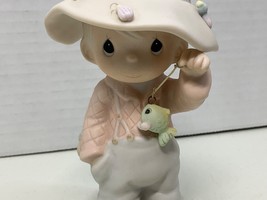 1986 Enesco Precious Moments &quot;My Love Will Never Let You Go&quot; Figurine #103497 - £10.08 GBP