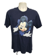 Disney Dreams Florida Mickey Mouse pass through Adult Medium Blue TShirt - $19.80