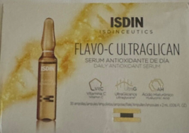 Isdin Ceutics Flavo-C Ultraglican Daily Antioxidant Serum - 30 ampules - £56.50 GBP