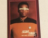 Star Trek The Next Generation Trading Card Vintage 1991 #112 Levar Burton - £1.56 GBP