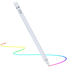 WHITE Fine Point Digital Stylus Pen Works for iPhone, iPad, and Other Tablets - £8.09 GBP