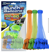 100 Self-Sealing Water Balloons /3 Pack-Green, Orange, Blue - £27.45 GBP