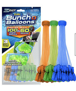 100 Self-Sealing Water Balloons /3 Pack-Green, Orange, Blue - £27.69 GBP