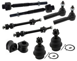 For Mitsubishi Raider Steering Rack Ends Lower Ball Joints Stabilizer Bar Bushin - £107.26 GBP