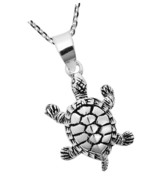 Adorable and Movable Turtle .925 Sterling Silver | - £48.46 GBP