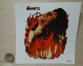 THE DOORS  - MORRISON LIGHT MY FIRE  VINYL STICKER  - PEEL &amp; STICK  6&quot; X 6&quot; - £3.74 GBP