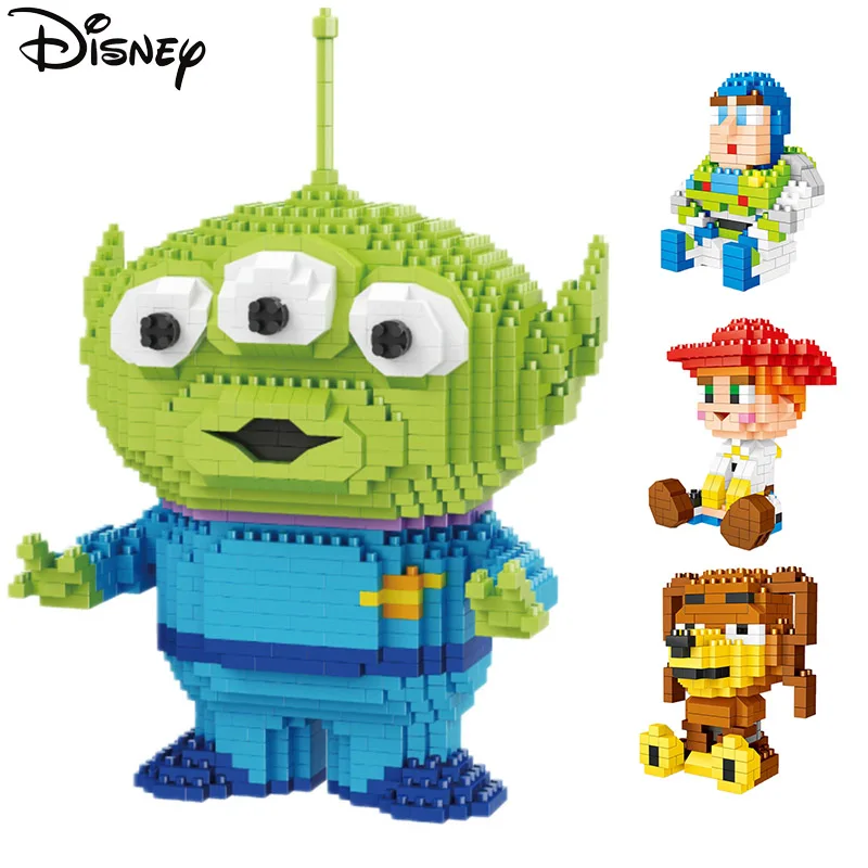 Ing block sheriff woody buzz lightyear jessie dolly buttercup bricks figures model toys thumb200