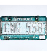  United States Vermont Green Mountain Passenger License Plate CMG 558 - £20.46 GBP