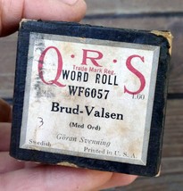 QRS Word Piano Roll WF6057 Brud-Valsen Svenning - $18.00