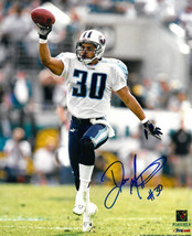 Donald Mitchell signed Tennessee Titans 8x10 Photo #30 (white jersey dance) - £11.76 GBP