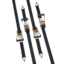 VEVOR Ratchet Tie Down Straps (4PK), 11128 lb Break Strength, Double J H... - £57.59 GBP