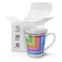 Multiplication Table NEW White Tea Coffee Latte Mug 12 17 oz | Wellcoda - £13.29 GBP+