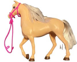 Mattel Barbie Horse Palomino Blonde Mane &amp; Tail - £13.23 GBP