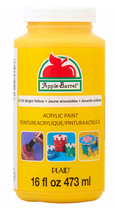 Apple Barrel Acrylic Craft Paint, Bright Yellow, 16 Fl. Oz. - £7.95 GBP