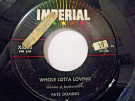Fats Domino-Whole Lotta Loving / Coquette-45rpm-1958-VG+ - £7.91 GBP