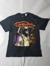 Lil Wayne T-shirt Men&#39;s Size Large Weezy Hip Hop Rap Tee Black Shirt New CA4 - £12.54 GBP