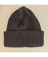 Kenneth Cole Reaction Dark Gray Beanie Winter Warm Cap Hat - €8,56 EUR