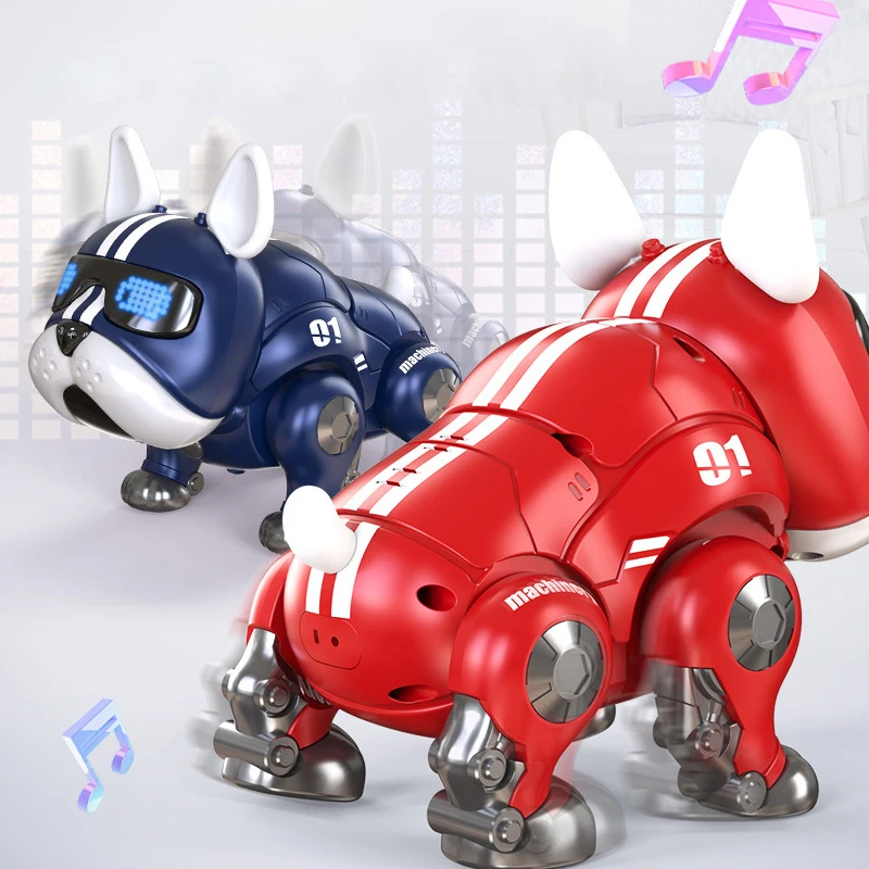 Violent dog robot dog sensor touch electric toy dog children intelligent Virtual - £16.26 GBP+