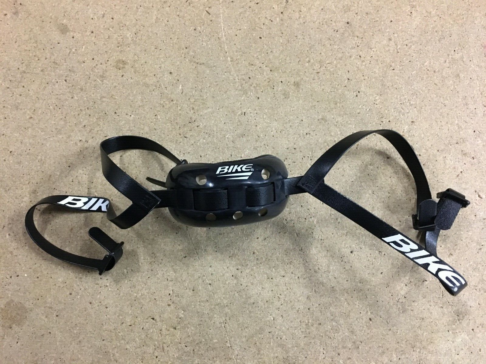NEW Bike football hard cup chinstrap 4 pt BACS50 BLK BLACK - $9.49