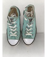 Converse Youth Chuck Taylor All Star Low Green Lace Up Sneaker Shoes Size 2 - £19.61 GBP