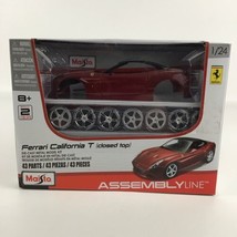 Maisto Assembly Line 1/24 Ferrari California T Die Cast Metal Model Car Kit New - $44.50