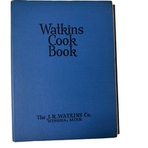 VTG 1930s Watkins Cook Book J.R. Watkins Co Spiral-Bound 1938 Ed Baking Cookbook - £13.45 GBP