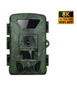 Trail Camera Hunting Night Vision Waterproof IP66 Wildlife With 8K Video... - $85.77 CAD