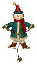 Hallmark Snowman #3 Yuletide Treasures Series Ornament Movement 2008 - £9.59 GBP