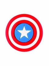 Crocs Jibbitz Captain America Shield Shoe Charm | Jibbitz for Crocs - £8.16 GBP