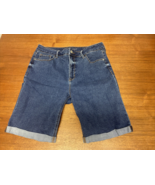 New York &amp; Co Medium Wash Denim Jean Bermuda Shorts Woman&#39;s Size 10 KG - €12,88 EUR