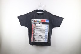 Vtg Y2K Streetwear Mens 3XL Thrashed Hip Hop Billboard Charts Hustler T-Shirt - £31.57 GBP