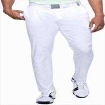 Under Armour Mens Leg Golf Pants Color White Size 34/36 - £62.66 GBP