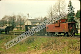 Original Slide Delaware &amp; Hudson D&amp;H Caboose Sidney NY 5-1972 - £11.94 GBP