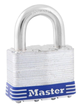 Master Lock  Outdoor Padlock with Key, 1-9/16 in. Laminated Steel Padloc... - $257.90 MXN