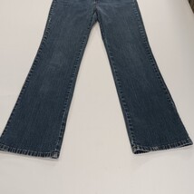 St. John's Bay Women's Blue Stretch Secretly Slender Bootcut Denim Jeans Size 4S image 12