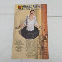 2001 Dynamic Forces Order Form Sell Sheet Marvel Lithographs  - $20.79