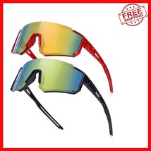 Durable Kids Sports Sunglasses - Lightweight, UV400 for 6-12 -Olds, 2-Pack - $297.57 MXN