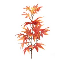 Fall Leaf Spray (Set of 6) 29.5&quot;H Polyester - £46.40 GBP