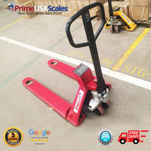 OP-918NP-2500 Pallet Jack Scale NARROW 2,500 lb with PRINTER - $1,899.00