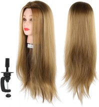 Cosmetology Mannequin Head, Mannequin Head with Hair Hair Styling Traini... - $50.17