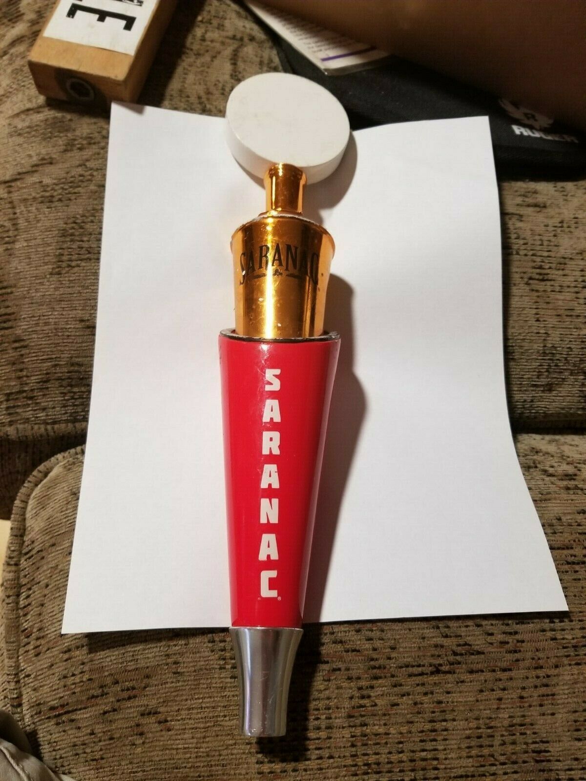 Beer Tap Handle - Saranac - $7.91