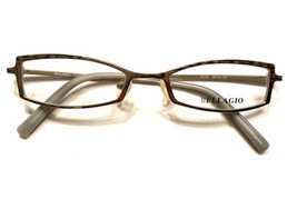 Silver Bellagio B316 full rim stylish designer eyeglasses made in Japan - £31.14 GBP