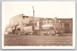 RPPC Boston Maine Locomotive No. 64 And No. 2108 Railroad Postcard W28 - £11.95 GBP