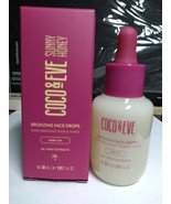 Coco &amp; Eve Sunny Honey BRONZING FACE DROP, DARK TAN, 1.01 FL Oz. NIB - €12,59 EUR